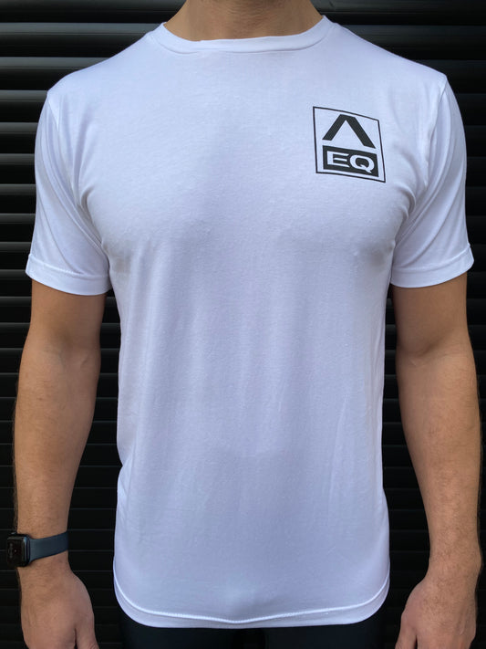 Men's Crew T-Shirt - White - Back Logo