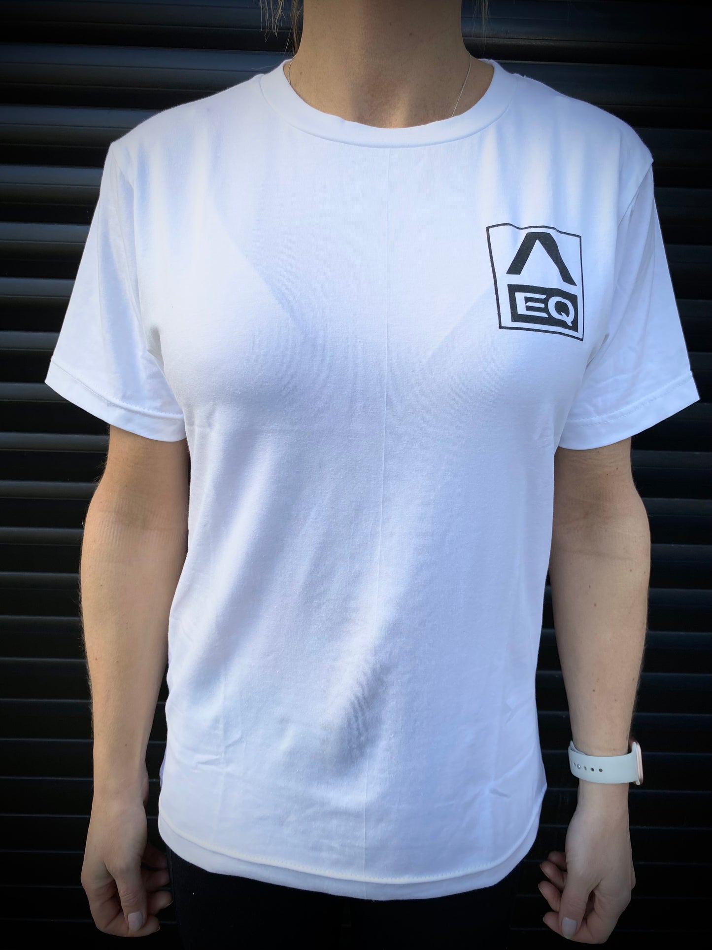 Women's Crew T-Shirt - White - Back Logo