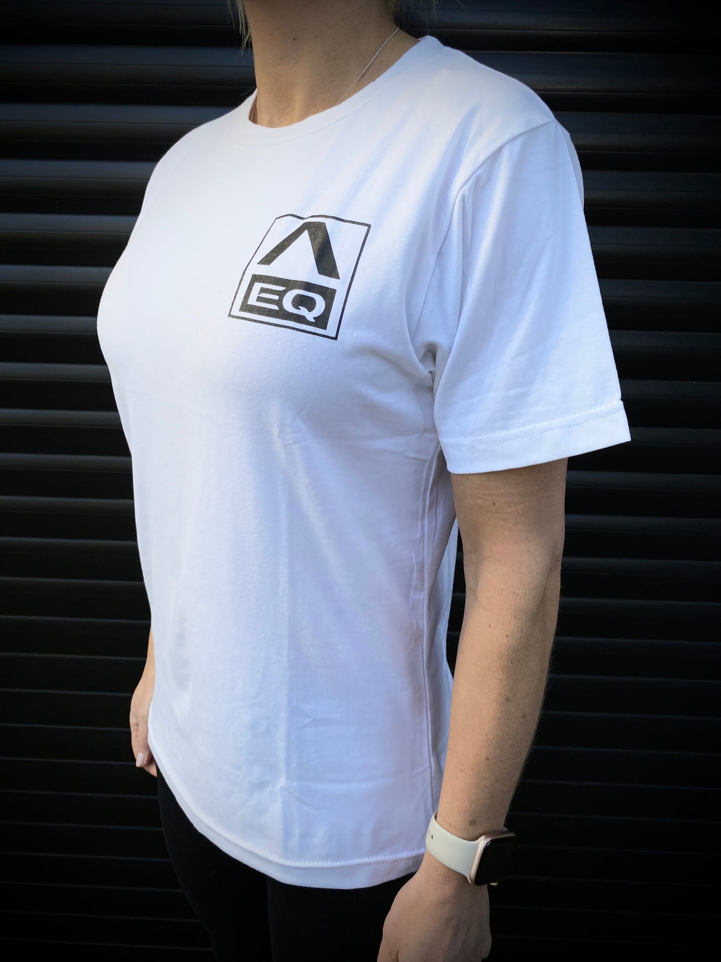 Women's Crew T-Shirt - White - Back Logo